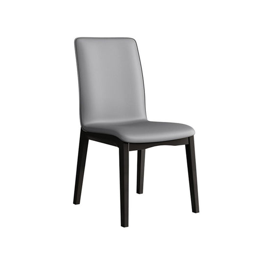 Silla de madera de estilo nórdico sillón de cocina sólida para comedor para comedor