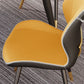 Glam Leather Dining Chair Wingback Side Furniture in Matte Finish for Indoor Clearhalo 'Dining Chairs' 'Dining Tables & Seating' 'dining_chair' 'furn' 'furn_dining_chair' 'Furniture' 'Kitchen & Dining Furniture' 1200x1200_370e98a7-ff8d-4bfb-a8de-8bbfc6bd0db2