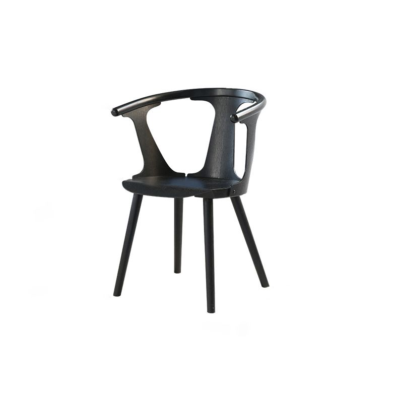 Scandinavian Style Upholstered Side Chair Slat Back Armless Dining Chair Clearhalo ' kitchen&dining_furn' 'Dining Chairs' 'Dining Tables & Seating' 'dining_chair' 'furn' 'furn_dining_chair' 'Furniture' 'furniture_dining_chair' 'Kitchen & Dining Furniture' 'kitchen' 1200x1200_3712a6c5-c0f0-4f5a-9fb6-731b9d8d3c2a