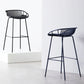 Nordic Metal Low Back Barstool Simple Indoor Tall Stool with Plastic Seat Clearhalo 'Bar Furniture' 'Bar Stools' 'bar_stools' 'furn' 'furn_bar_stools' 'furniture_bar_stools' 'Kitchen & Dining Furniture' 'kitchen&dining_furn' 'kitchen' 'kitchen_furn' Furniture' 1200x1200_3716dc84-f5a0-44c9-8207-dd244e7a6e93