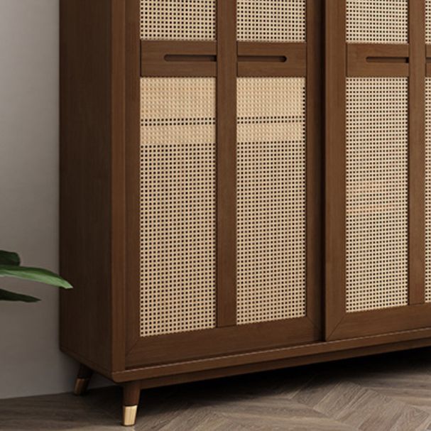 Armoire de garde-robe en caoutchouc armoire de garde-robe contemporaine avec étagères