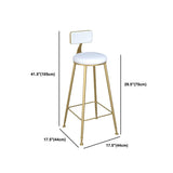 Glam 1/2/5 Stücke Tisch Set Rechteckstange Tisch mit Metallhöchern für Zuhause