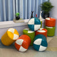 Orange Modern Pouf Water Resistant Round Pouf for Living Room Clearhalo 'furn' 'furn_ottomans_poufs' 'Furniture' 'Living Room Furniture' 'Ottomans & Poufs' 'ottomans_poufs' 1200x1200_371a074b-b2d4-4a80-ada2-4ecb4ba6c944
