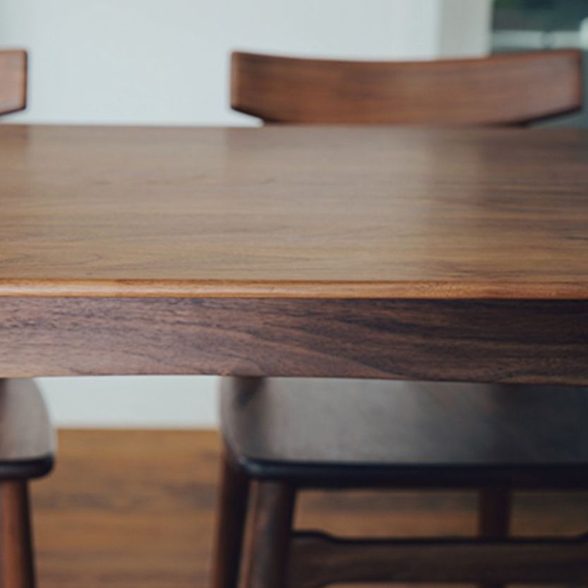 Traditional Style Solid Wood Dining Set with Traditional Height Table and 4 Legs Base Clearhalo 'Dining Room Sets' 'Dining Tables & Seating' 'dining_room_set' 'furn' 'furn_dining_room_set' 'Furniture' 'furniture_dining_room_set' 'Kitchen & Dining Furniture' 'kitchen&dining_furn' 'kitchen' 1200x1200_371dec7a-a724-43c7-8ac9-7fcd031bded9