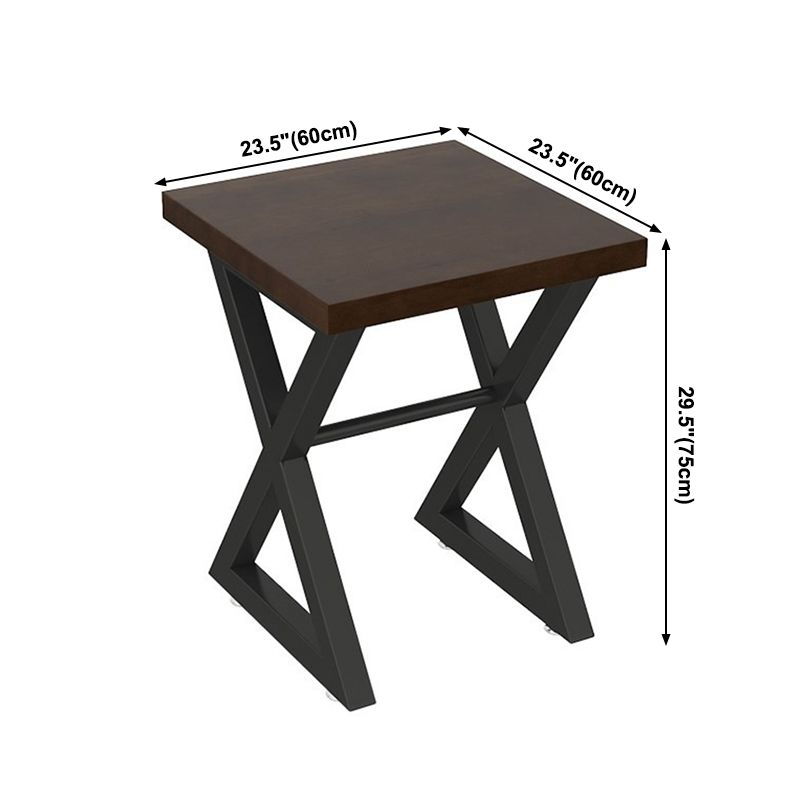 Industrial Style Brown Dinner Table Solid Wood Trestle Table for Dining Room Clearhalo ' dining_table' 'Dining Tables & Seating' 'Dining Tables' 'furn' 'furn_dining_table' 'Furniture' 'furniture_dining_table' 'Kitchen & Dining Furniture' 'kitchen&dining_furn' 'kitchen' 'kitchen_dining_table' 1200x1200_371e3426-ffd3-481b-a1e6-b844fb125f75