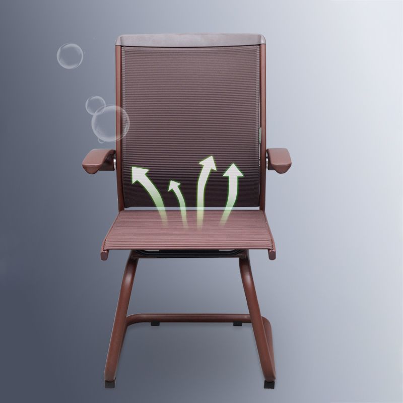 Contemporary Arms Included Desk Chair Mesh Back Conference Chair for Office Clearhalo 'furn' 'furn_office_chair' 'Furniture' 'Office Chairs' 'Office Furniture' 'office_chair' 1200x1200_371e475d-0425-48ee-ad85-4fc0366a232f