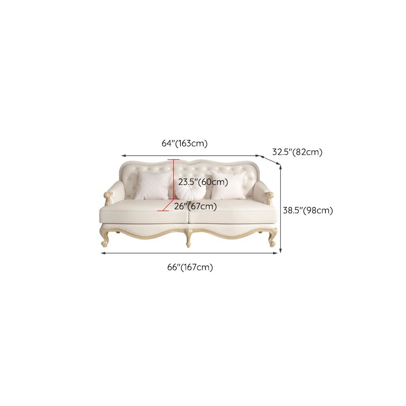 Traditional Genuine Leather Sectional Tufted Back Sloped Arm Sectional Clearhalo 'furn' 'furn_sectionals' 'Furniture' 'Living Room Furniture' 'Sectionals' 1200x1200_371e7685-80a0-48b7-bca5-73c27c12220e
