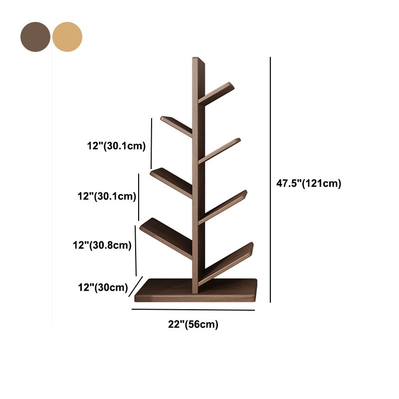 Modern Style Open Bookshelf Solid Wood Shelf Bookcase for Home Clearhalo 'Bookcases' 'furn' 'furn_bookcases' 'Furniture' 'furniture_bookcases' 'Office Furniture' 1200x1200_37204c68-45c9-4726-b84b-bfa7c5465442