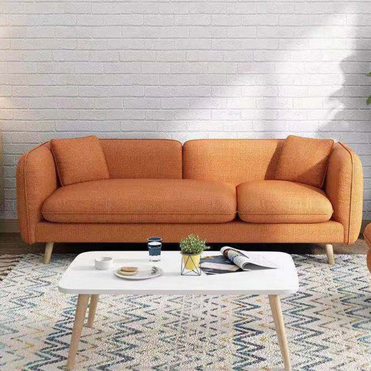 Zeitgenössische rutschbezogene Wohnzimmerquadratarm -Armkissen Sitzgelegenheiten