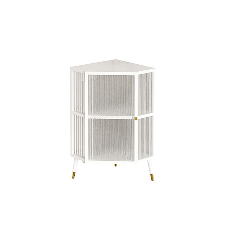 モダンな収納キャビネットガラスドアビュッフェキャビネットダイニングルーム用