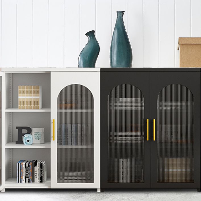 39.96"H Bookshelf Scandinavian Bookcase for Home Office with Door Clearhalo 'Bookcases' 'furn' 'furn_bookcases' 'Furniture' 'Office Furniture' 1200x1200_372a468a-cde8-4d57-8e41-7be8ae6753f8
