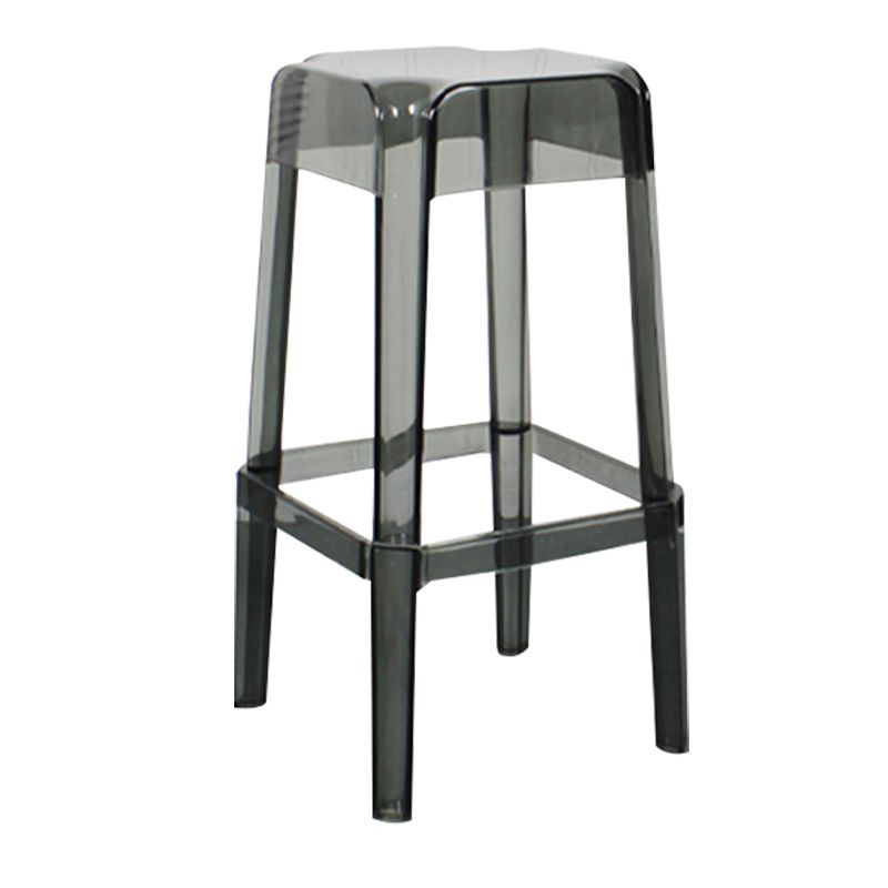 Modern Backless Plastic Bar Stool Footrest Square Stack-able Indoor Stool Clearhalo 'Bar Furniture' 'Bar Stools' 'bar_stools' 'furn' 'furn_bar_stools' 'furniture_bar_stools' 'Kitchen & Dining Furniture' 'kitchen&dining_furn' 'kitchen' 'kitchen_furn' Furniture' 1200x1200_372a8562-47b5-45b1-9ac1-dfabce25c08b