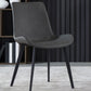 Contemporary Metal Dining Room Chairs Leather Dining Chairs for Home Use Clearhalo ' kitchen&dining_furn' 'Dining Chairs' 'Dining Tables & Seating' 'dining_chair' 'furn' 'furn_dining_chair' 'Furniture' 'furniture_dining_chair' 'Kitchen & Dining Furniture' 'kitchen' 1200x1200_372af85b-c867-4027-9a4e-d3aece2633fb