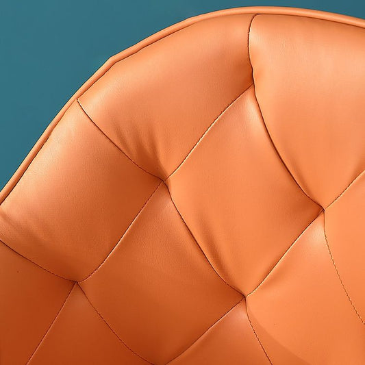 金属脚のあるブリストル用のグラムレザーバースツールバックレストカウンタースツール