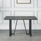 Stone Dining Room Collection Industrial Style Dining Site Table for Dining Room Clearhalo ' dining_table' 'Dining Tables & Seating' 'Dining Tables' 'furn' 'furn_dining_table' 'Furniture' 'furniture_dining_table' 'Kitchen & Dining Furniture' 'kitchen&dining_furn' 'kitchen' 'kitchen_dining_table' 1200x1200_3734def9-0c5e-4433-9de7-76b60a613d63