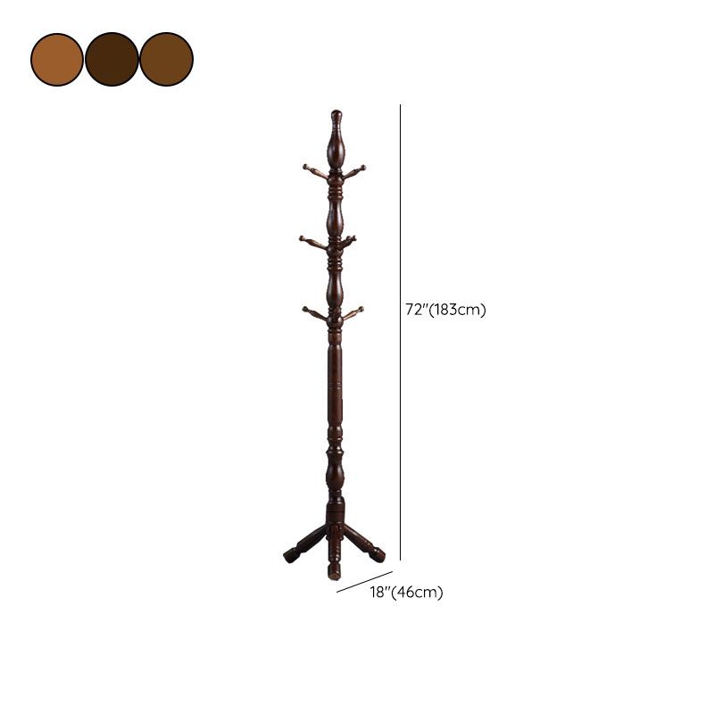 71"H Solid Wood Coat Rack European Style Hanger Ash Wood Modern Hall Tree Clearhalo 'Entry & Mudroom Furniture' 'furn' 'furn_hall_tree_coat_racks' 'Furniture' 'Hall Trees & Coat Racks' 'hall_tree_coat_racks' 1200x1200_3735e018-b41a-4ae6-b49b-5e997d764ffa