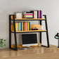 12.6"W Wooden Open Bookshelf Matte Finish Modern Bookcase with Shelves