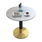 Contemporary Round Dining Table Sintered Stone Dining Table with Tulip Base for Dining Room Clearhalo ' dining_table' 'Dining Tables & Seating' 'Dining Tables' 'furn' 'furn_dining_table' 'Furniture' 'furniture_dining_table' 'Kitchen & Dining Furniture' 'kitchen&dining_furn' 'kitchen' 'kitchen_dining_table' 1200x1200_3738e065-8d1c-41d2-8e81-7ed1782273d7