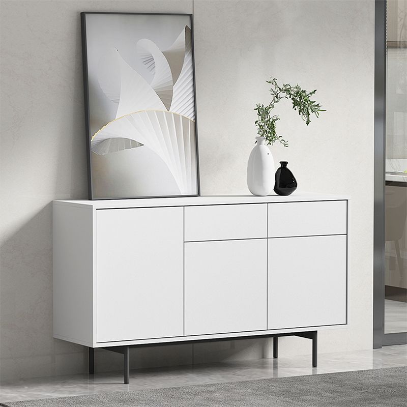 Moderno legno ingegnerizzato da 27,5 "H Server buffet per sala da pranzo a buffet