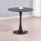 Modern Round Dinette Table Tulip Base Dining Table for Restaurant Clearhalo ' dining_table' 'Dining Tables & Seating' 'Dining Tables' 'furn' 'furn_dining_table' 'Furniture' 'furniture_dining_table' 'Kitchen & Dining Furniture' 'kitchen&dining_furn' 'kitchen' 'kitchen_dining_table' 1200x1200_3742318b-3e91-47a7-90d9-68777dfba5f4