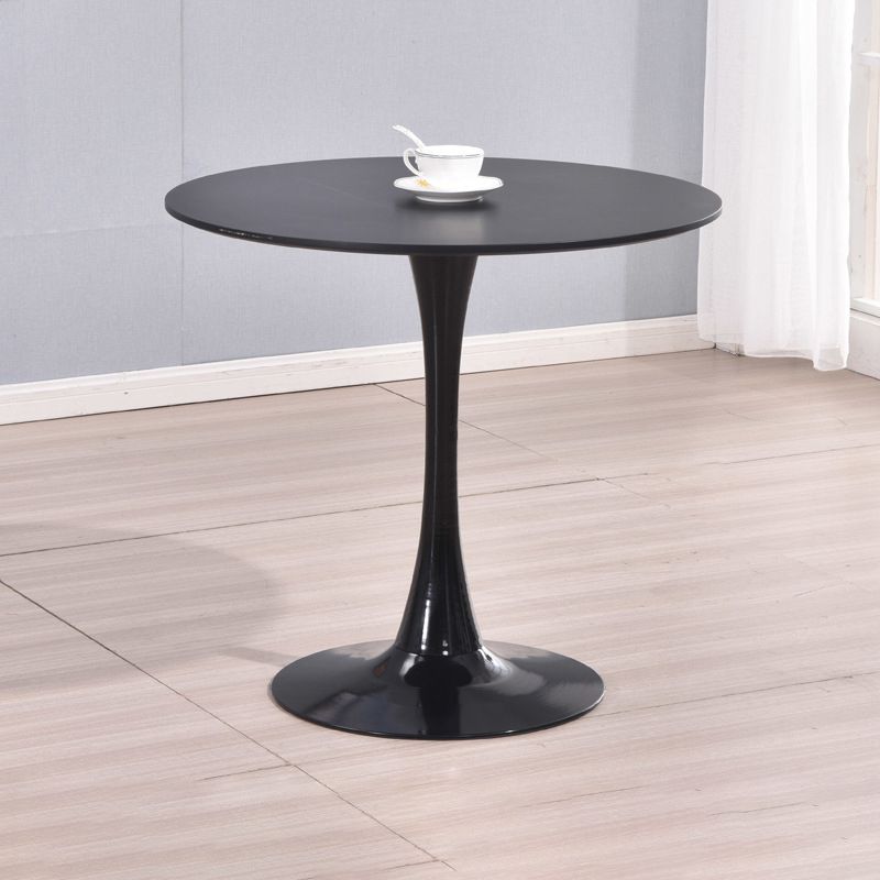 Modern Round Dinette Table Tulip Base Dining Table for Restaurant Clearhalo ' dining_table' 'Dining Tables & Seating' 'Dining Tables' 'furn' 'furn_dining_table' 'Furniture' 'furniture_dining_table' 'Kitchen & Dining Furniture' 'kitchen&dining_furn' 'kitchen' 'kitchen_dining_table' 1200x1200_3742318b-3e91-47a7-90d9-68777dfba5f4