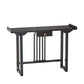 Rectangle Contemporary Console Table Dark Brown Wood Console Sofa Table