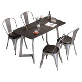 Industrial Dining Table Sintered Stone Dining Table with Black Double Pedestal Clearhalo ' dining_table' 'Dining Tables & Seating' 'Dining Tables' 'furn' 'furn_dining_table' 'Furniture' 'furniture_dining_table' 'Kitchen & Dining Furniture' 'kitchen&dining_furn' 'kitchen' 'kitchen_dining_table' 1200x1200_37463124-a828-47d8-8010-0396090c4415