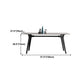 Industrial Sintered Stone Grey Table for Restaurant Rectangle Dining Table with 4 Legs Clearhalo 'Dining Tables & Seating' 'Dining Tables' 'dining_table' 'furn' 'furn_dining_table' 'Furniture' 'furniture_dining_table' 'Kitchen & Dining Furniture' 'kitchen' 'kitchen_dining_table' 1200x1200_3746f4e0-5159-479f-bf44-beddbebb123c