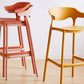 Plastic Contemporary Kitchen Dining Room Arm Stool Low Back Bar Stool Clearhalo 'Bar Furniture' 'Bar Stools' 'bar_stools' 'Furniture' 'furniture_bar_stools' 'Kitchen & Dining Furniture' 1200x1200_374aa386-9228-4641-9968-785c828e0eb1