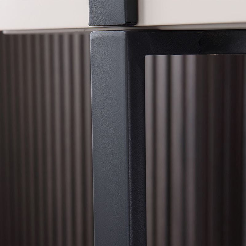 Consejo contemporáneo de tocador de piedra Tope Tope Tope con taburetes con taburetes