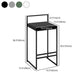 Contemporary Metal Bar Stools Indoor Barstool with Cushion and Low Back for Kitchen Clearhalo 'Bar Furniture' 'Bar Stools' 'bar_stools' 'furn' 'furn_bar_stools' 'furniture_bar_stools' 'Kitchen & Dining Furniture' 'kitchen&dining_furn' 'kitchen' 'kitchen_furn' Furniture' 1200x1200_374ee510-6e00-4db8-af26-8ad7f1a5d4d7