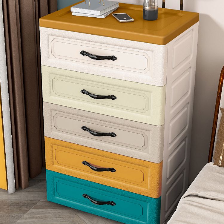 Eigentijdse garderobe kast met lade plastic garderobe kast