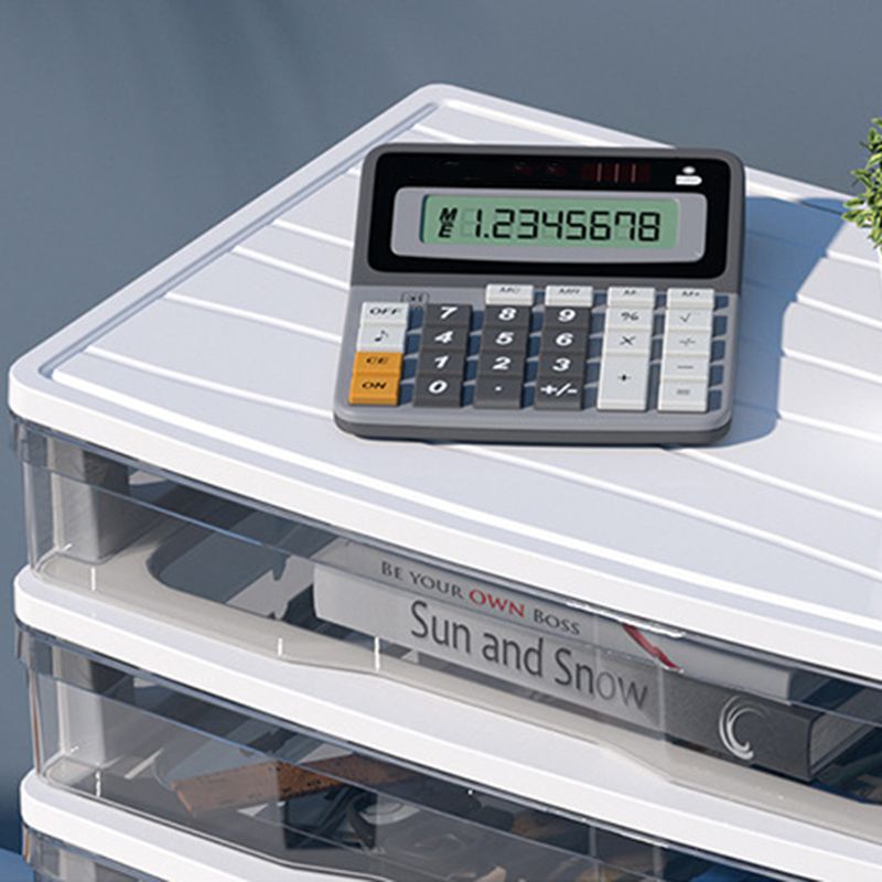 Mobile moderno in plastica con cassetti mobile per archivio verticale per ufficio