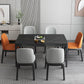 Modern Style 4 Legs Dining Table Three-Color Fixed Table of Sintered Stone Clearhalo ' dining_table' 'Dining Tables & Seating' 'Dining Tables' 'furn' 'furn_dining_table' 'Furniture' 'furniture_dining_table' 'Kitchen & Dining Furniture' 'kitchen&dining_furn' 'kitchen' 'kitchen_dining_table' 1200x1200_37558f30-86bd-48ca-8e46-b340278c96b0