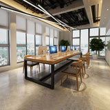 29.53 "H Desk Office Wood Wood Contemporáne de escritura de estilo contemporáneo para la oficina en casa