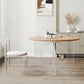 Modern 1/2/3/4/5 Pieces Dining Set Round Wood Dining Table for Dining Room Clearhalo 'Dining Room Sets' 'Dining Tables & Seating' 'dining_room_set' 'furn' 'furn_dining_room_set' 'Furniture' 'Kitchen & Dining Furniture' 1200x1200_375a824f-ce92-4756-aad4-b03a29baf8e8