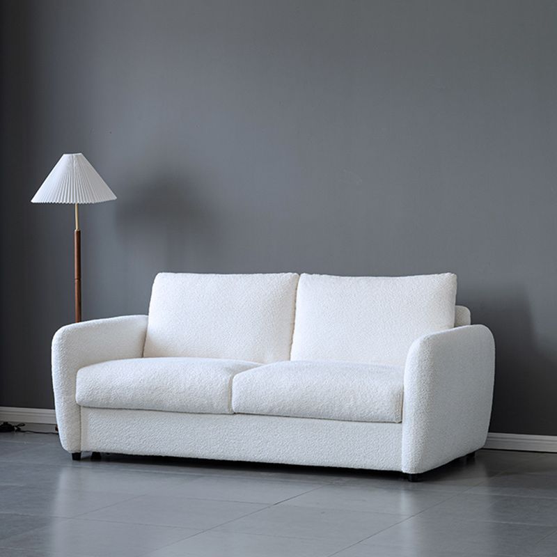 38" Wide Scandinavian Sofa Futon Foldable Upholstered Sleeper Sofa Clearhalo 'furn' 'furn_futons' 'Furniture' 'Futons & Daybeds' 'Futons' 'Living Room Furniture' 1200x1200_375dbc3a-2614-4fe3-86e6-b2dfd9c4f573