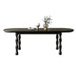 Modern Simple Dining Table Solid Wood Base Dinner Table for Living Room Clearhalo 'Dining Tables & Seating' 'Dining Tables' 'dining_table' 'furn' 'furn_dining_table' 'Furniture' 'Kitchen & Dining Furniture' 1200x1200_3762ae73-ad65-4c4a-8cd4-7deceb10de00
