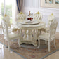 Victorian Style Round Dining Table Rubberwood Solid Wood Pedestal Table for Dining Room Clearhalo ' dining_table' 'Dining Tables & Seating' 'Dining Tables' 'furn' 'furn_dining_table' 'Furniture' 'furniture_dining_table' 'Kitchen & Dining Furniture' 'kitchen&dining_furn' 'kitchen' 'kitchen_dining_table' 1200x1200_3763adac-3d9b-4d36-a770-9c4c34987015