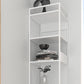 Iron Industrial Corner Bookshelf Open Vertical Bookshelf with Drawer Clearhalo 'Bookcases' 'furn' 'furn_bookcases' 'Furniture' 'furniture_bookcases' 'kitchen' 'kitchen_bookcases' 'Living Room Furniture' 'Office Furniture' 1200x1200_37652b9b-dce2-4f19-bad6-d62af908f82d
