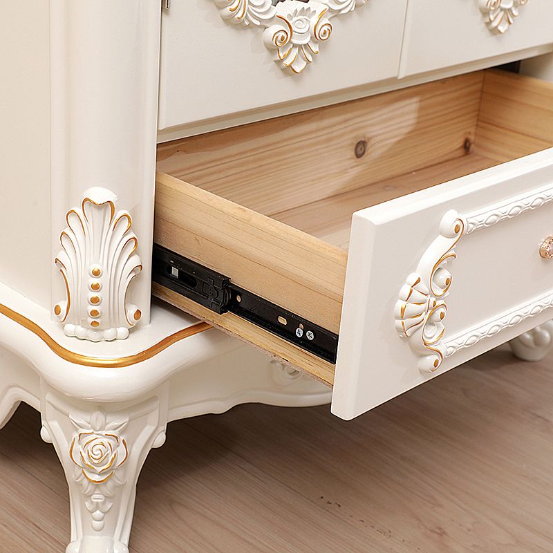 Traditional Glass Doors Display Stand Solid Wood Buffet Cabinet for Dining Room Clearhalo 'Display & China Cabinets' 'display_china_cabinets' 'furn' 'furn_display_china_cabinets' 'Furniture' 'Kitchen & Dining Furniture' 1200x1200_3765c704-9c1d-423f-92d1-cfe1aabef04d