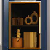 15.74" Wide Wood Corner Accent Cabinet with 2 Door Contemporary Side Cabinet Clearhalo 'Cabinets & Chests' 'cabinets_chests' 'furn' 'furn_cabinets_chests' 'Furniture' 'Living Room Furniture' 1200x1200_3767ed0f-d9e0-450a-bb50-3522cfb672fd