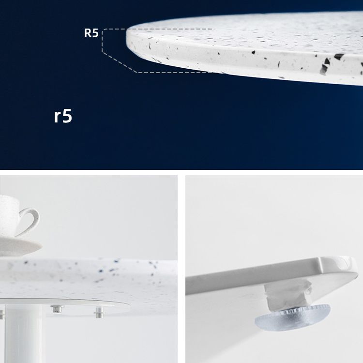 Metal Industrial Square Dining Table Concrete Top Table with Pedestal Base Clearhalo ' dining_table' 'Dining Tables & Seating' 'Dining Tables' 'furn' 'furn_dining_table' 'Furniture' 'furniture_dining_table' 'Kitchen & Dining Furniture' 'kitchen&dining_furn' 'kitchen' 'kitchen_dining_table' 1200x1200_3769c64e-88e5-4fac-932b-4b6c644bf7fa