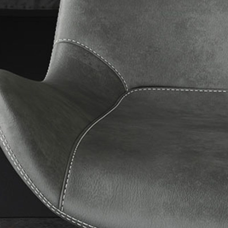 Sillas de comedor de cuero modernas de cuero sintética para uso en el hogar