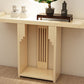 Tavolo della console del rettangolo di pino Mid-secolo moderno da 12 "W tavolo accento per Hall