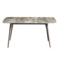 Modern Rectangle Dining Table 4 Legs Dining Table for Kitchen