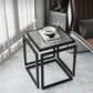 17.72" Tall Contemporary Style Side End Table Metal Frame Sofa Side Accent Table Clearhalo 'Coffee & Accent Tables' 'End & Side Tables' 'end_side_tables' 'furn' 'furn_end_side_tables' 'Furniture' 'Living Room Furniture' 1200x1200_37733d9e-96ac-4e93-828a-5a9db28e7a52