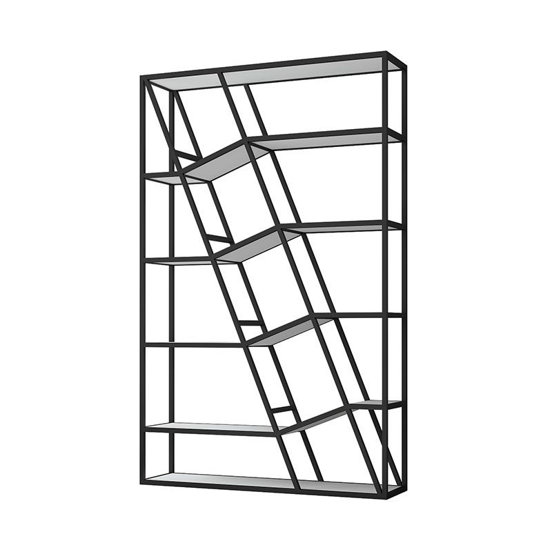 Modern Style 4-shelf Bookshelf Etagere Shelf Bookcase for Home Office Clearhalo 'Bookcases' 'furn' 'furn_bookcases' 'Furniture' 'furniture_bookcases' 'kitchen' 'kitchen_bookcases' 'Living Room Furniture' 'Office Furniture' 1200x1200_3774bc6e-6a3c-4686-8629-fb6eb4fa1644