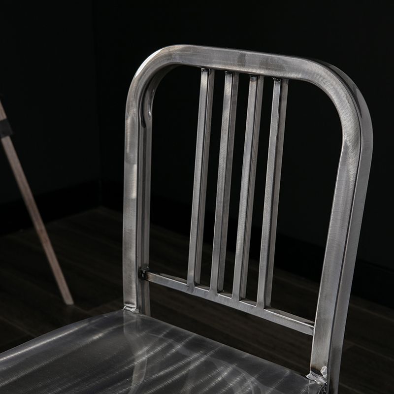 Industrial Dining Chair Windsor Back Side Chair with Metal Legs for Home Use Clearhalo ' kitchen&dining_furn' 'Dining Chairs' 'Dining Tables & Seating' 'dining_chair' 'furn' 'furn_dining_chair' 'Furniture' 'furniture_dining_chair' 'Kitchen & Dining Furniture' 'kitchen' 1200x1200_3775f8bf-e0c2-4c97-bf41-208fb1dd92ec