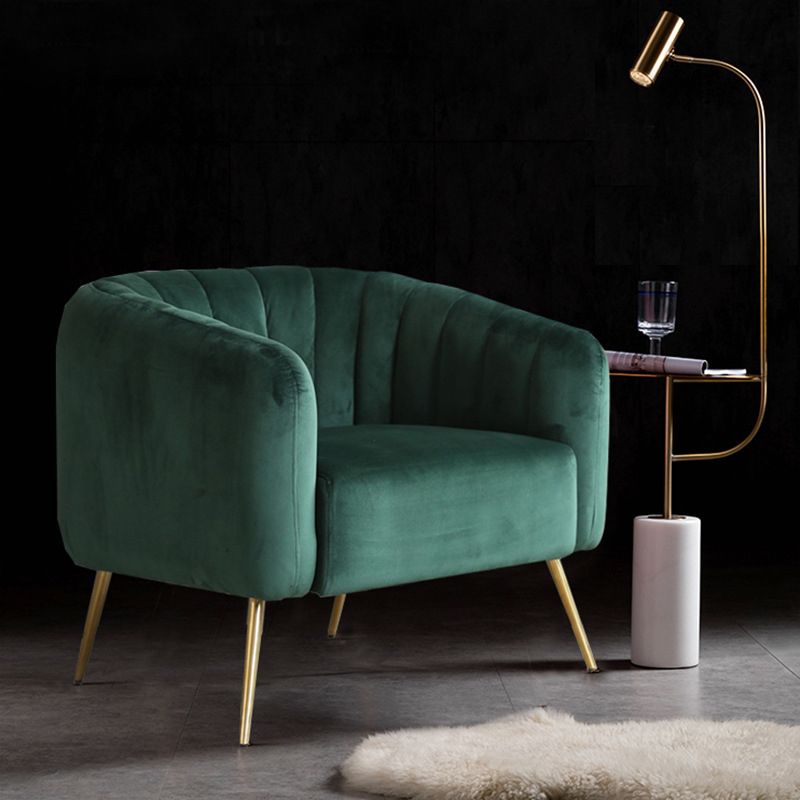 28.34" High Velvet Barrel Chair Arms Included Barrel Accent Chair Clearhalo 'Accent Chairs' 'accent_chairs' 'Chairs & Seating' 'furn' 'furn_accent_chairs' 'Furniture' 'Living Room Furniture' 1200x1200_3777cecd-c33e-4a44-bac7-4bc94eca5f0b